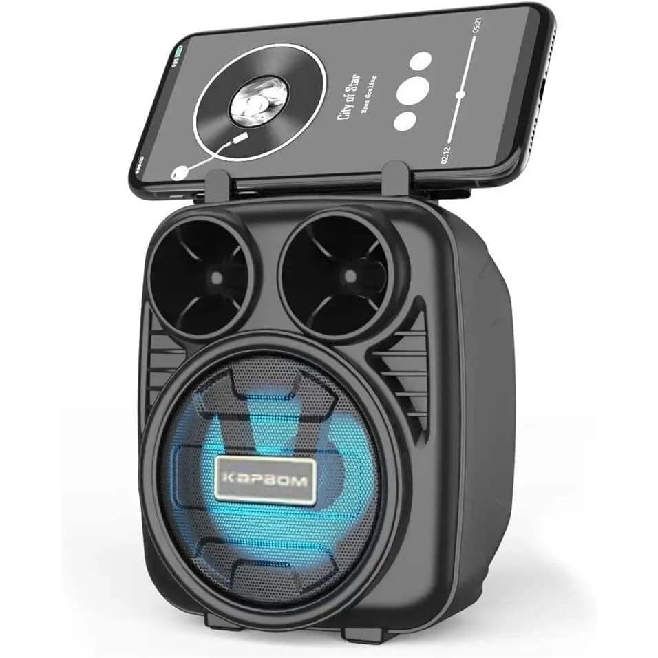 Caixinha De Som Portátil Bluetooth Fm Mp3 Cartão Sd Pendrive