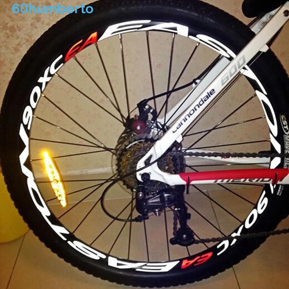 HUMBERTO Jantes De Roda De Bicicleta , Acessórios De Ciclismo , Adesivos MTB Multicoloridos