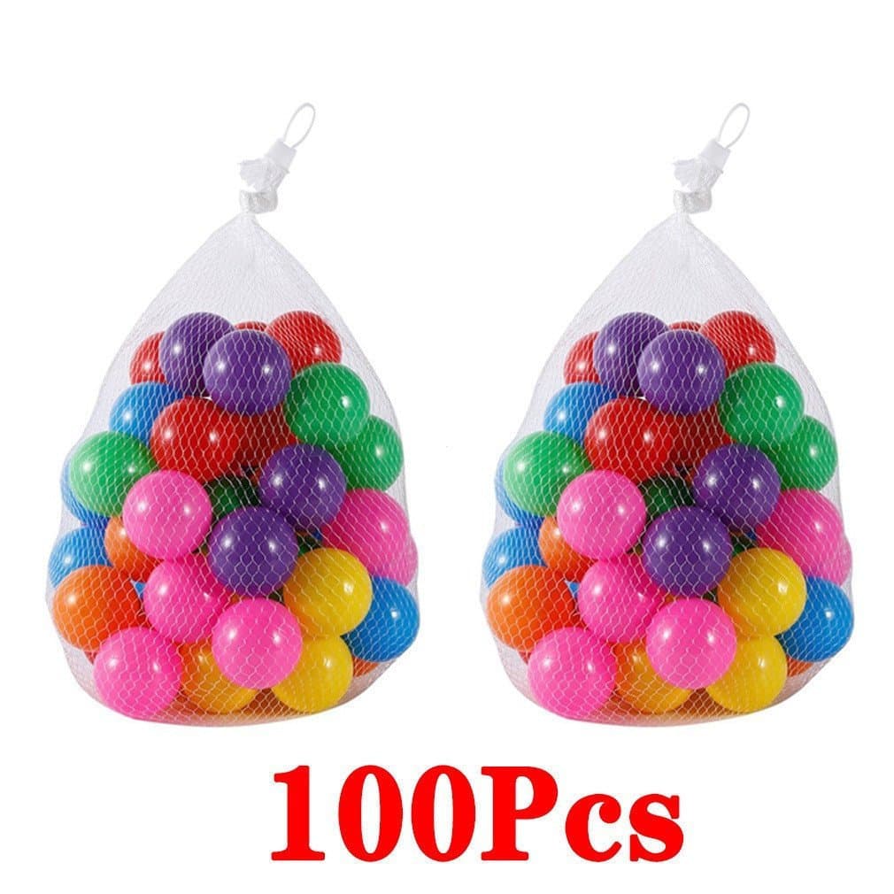 100 Bolas Coloridas do Oceano Adequadas para Jogos de Playground Infantil Piscina