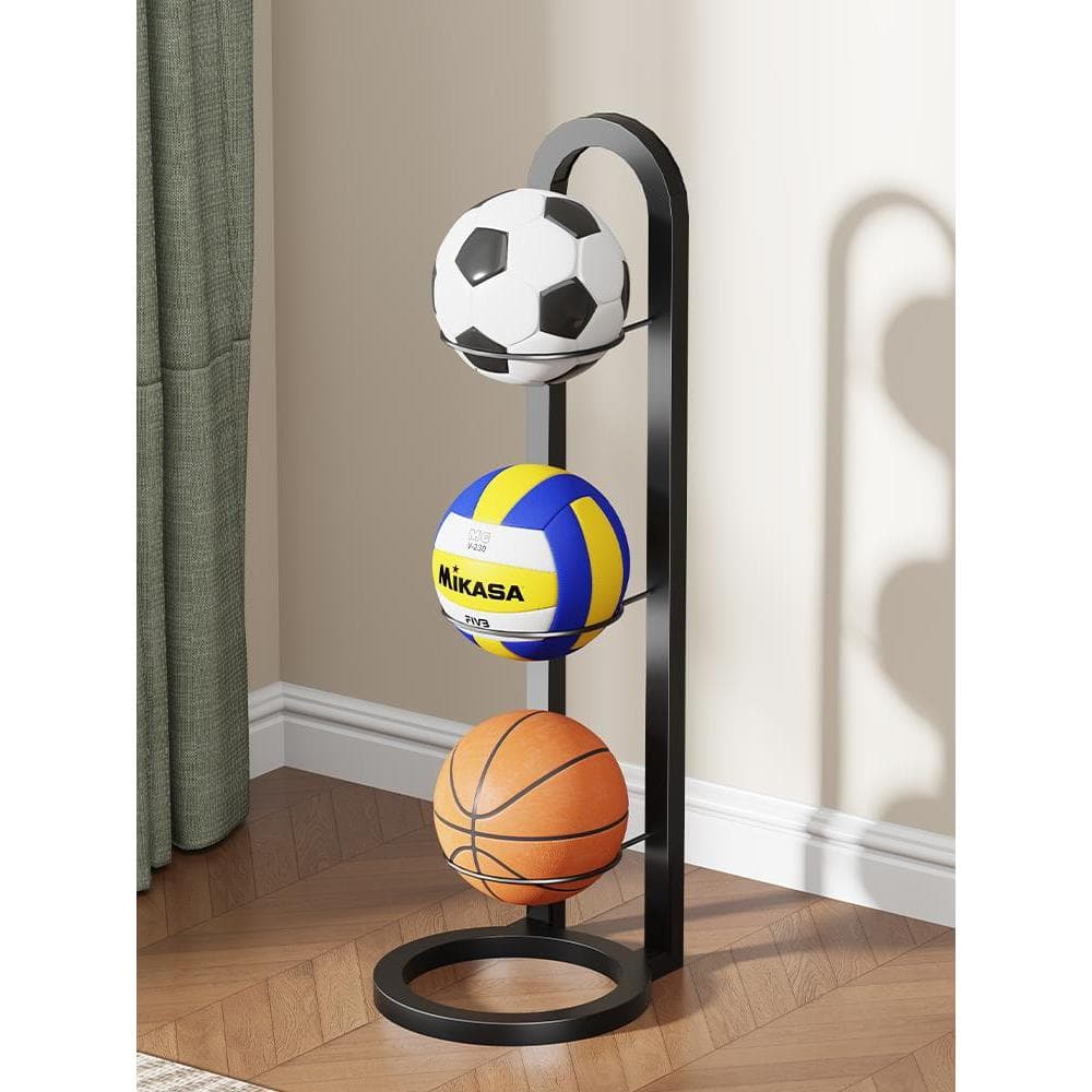 Cesta de armazenamento de basquete rack de armazenamento de bola ferramenta útil rack de basquete doméstico vôlei futebo