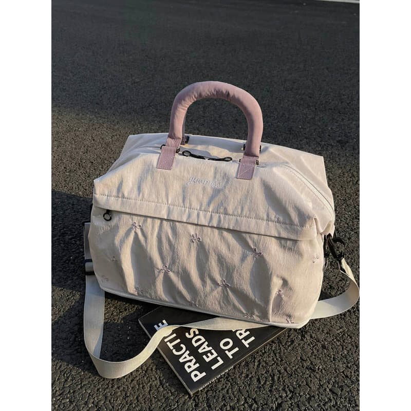 Bolsa de bagagem para roupas de grande capacidade, portátil, curta distância, bolsa de viagem para negócios, academia, l