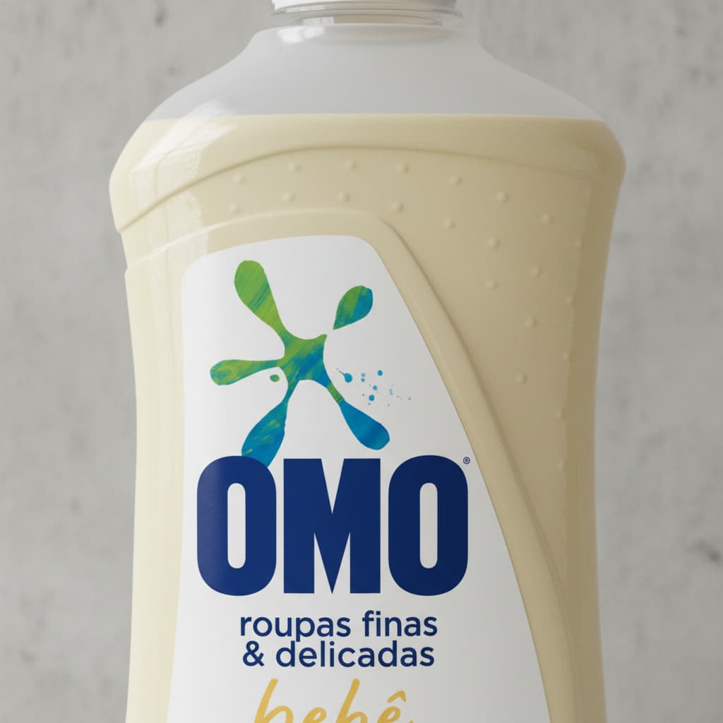 Sabão Líquido Omo Roupas Finas E Delicadas Bebê 900ml