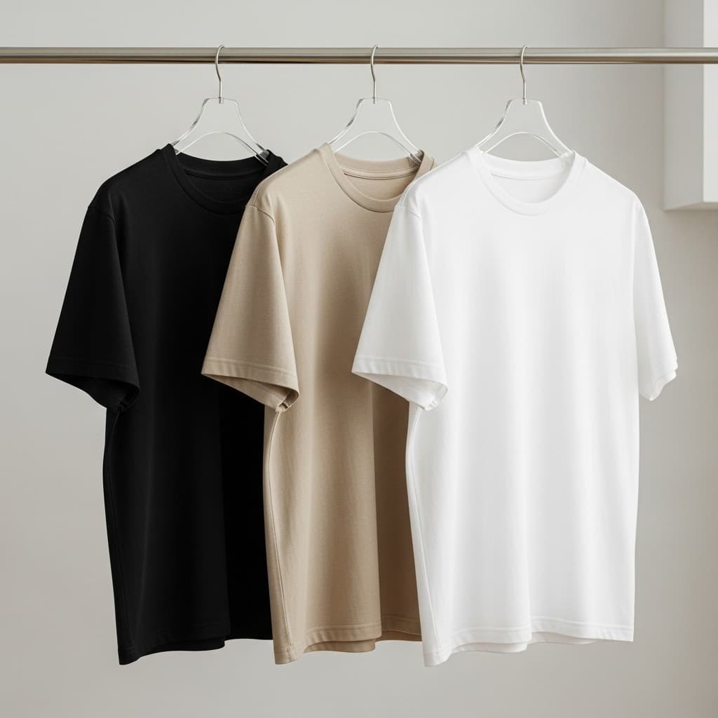 Kit 3 Camisetas Slim Masculinas – Algodão Puro, Estilo e Durabilidade