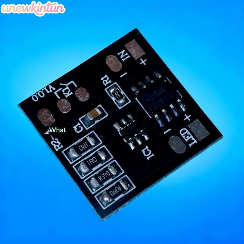 unewkintun 1 Peça 3-10W Compatível Até 20W Lanternas Faróis Carregando Lâmpadas Retrofit Driver Tátil Placa Universal