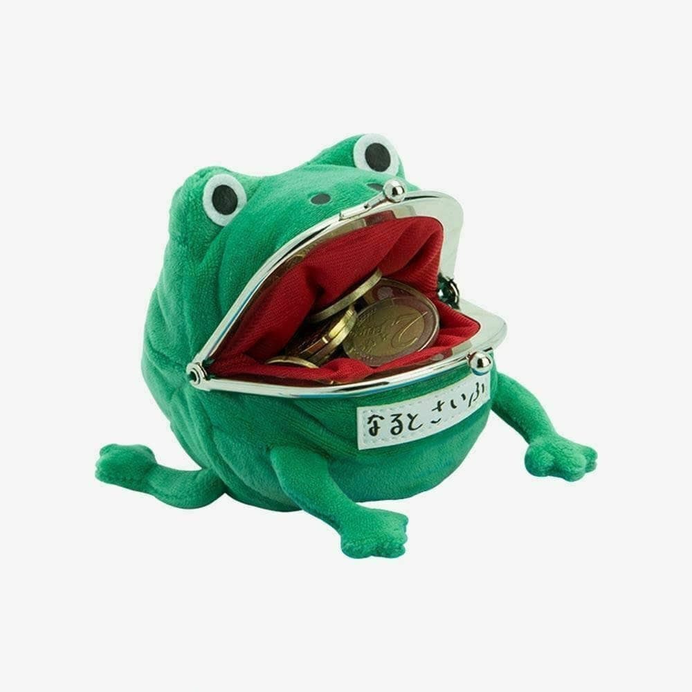 NARUTO SHIPPUDEN GAMA CHAN FROG Bolsa 3D De Moedas De Pelúcia