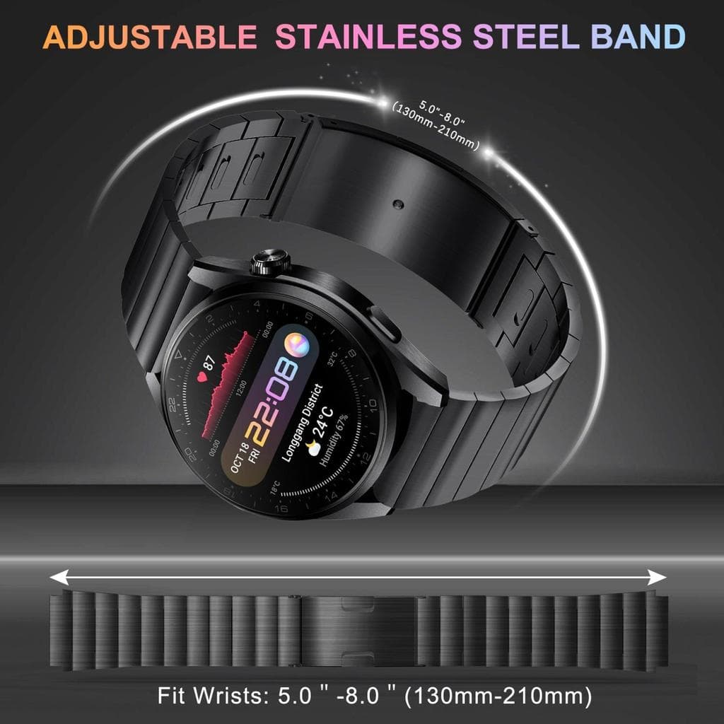 Porsche Design Pulseira De Relógio De Aço Inoxidável Fecho Borboleta 22mm Metal De Liberação Rápida Para Huawei GT6 GT5