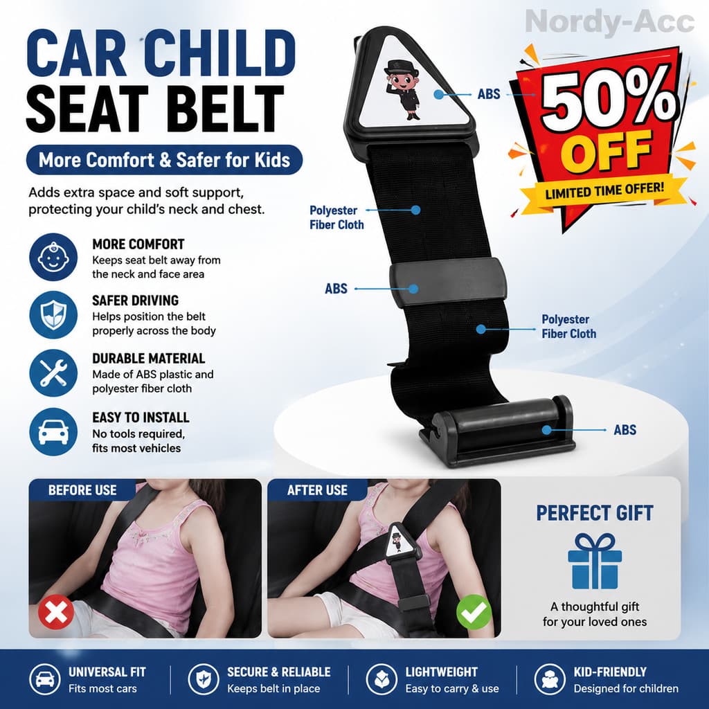 Clipe De Fixação De Cinto De Segurança De Carro , Fivela Especial , Modelo SD-1408 , Fixador Anti-Retração , Acessórios