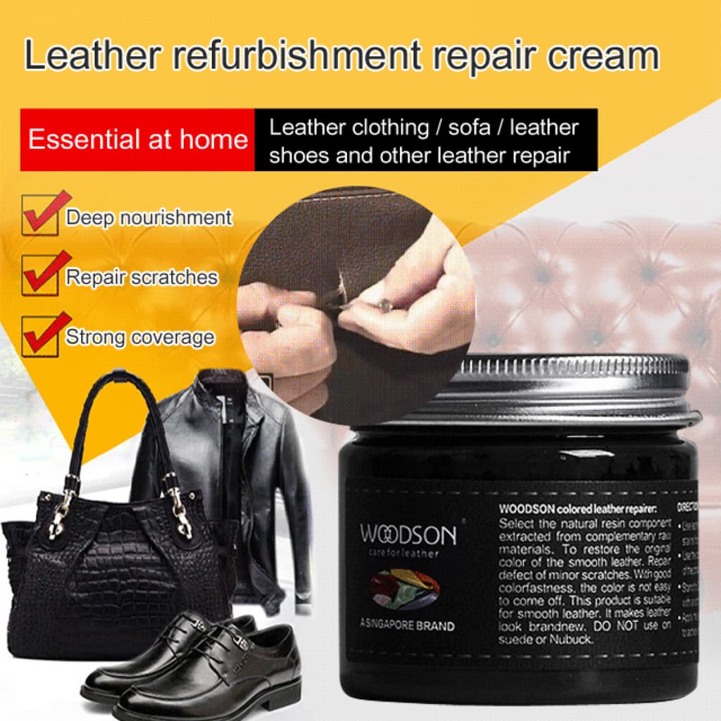 【Uso Universal】Crema Reparadora De Piel Cuero Couro/Restaurador/Automóveis
