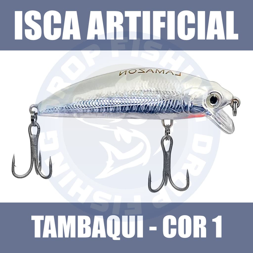 Isca Artificial Meia Agua Tambaqui - 60mm - COR 01