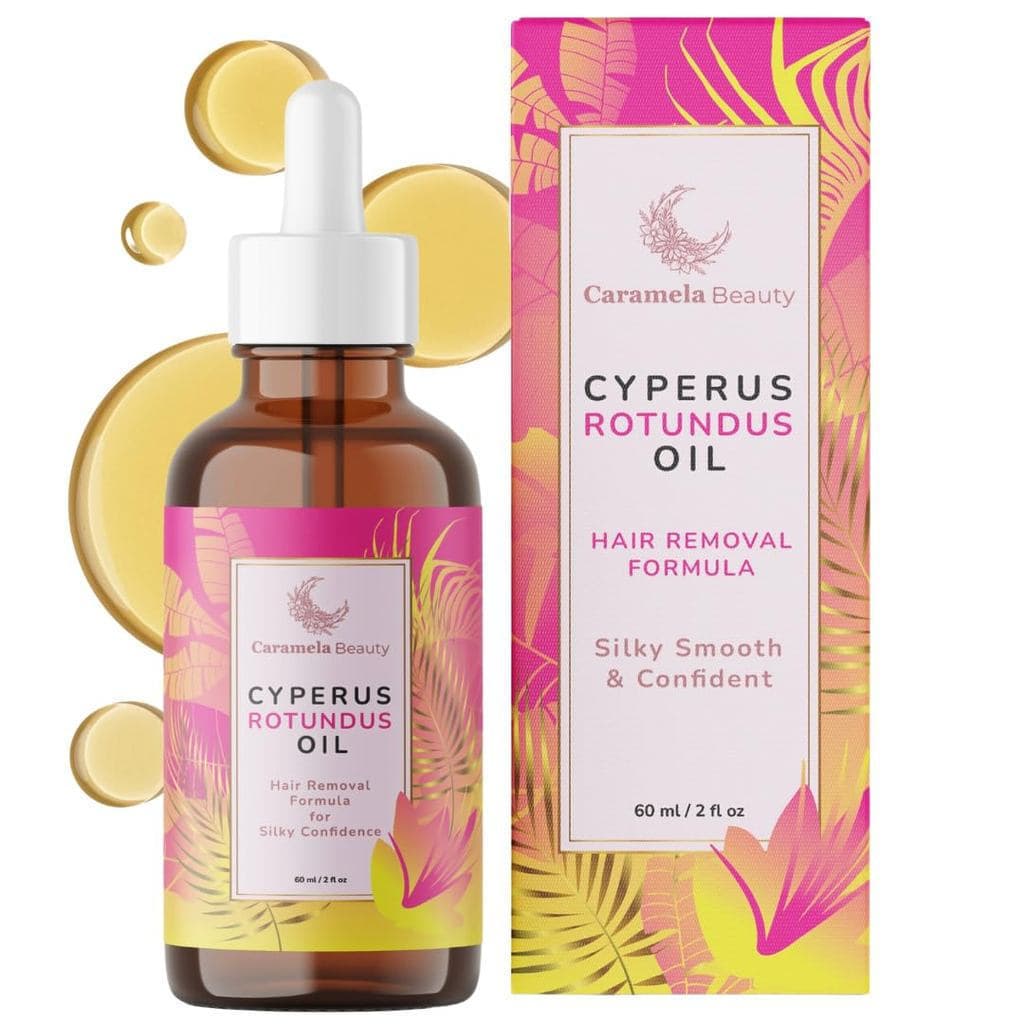 Compre dois e ganhe um grátis: Óleo de Cyperus Rotundus - 60ml. Óleo natural de Cyperus Rotundus para remoção de pelos,