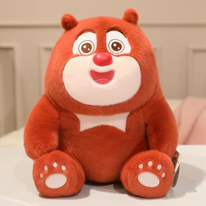 Urso grande boneca bonito urso grande dois desenhos animados brinquedo de pelúcia genuíno mercadoria boneca crianças aco