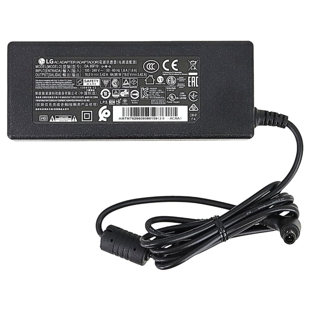 FONTE EXTERNA MONITOR E TV LG - DA-65F19 EAY62990908