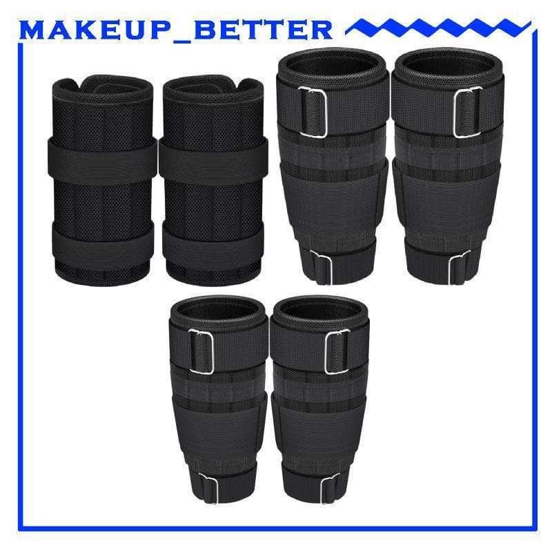 [Makeup_better] 2 Pesos De Pulso Ajustáveis No Tornozelo Para Corrida , Natação , Treino , Aeróbica