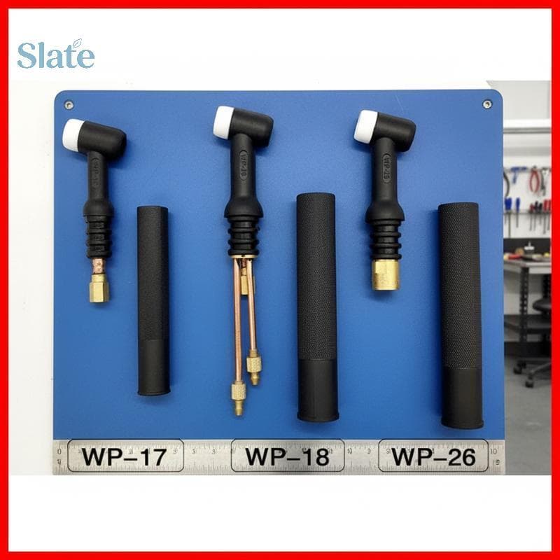 Slate WP9/17/18/26 WP9F/17F/18F/26F TIG Tocha De Soldagem Corpo Cabeça Flexível Com Válvula Para Oficina ks Novo