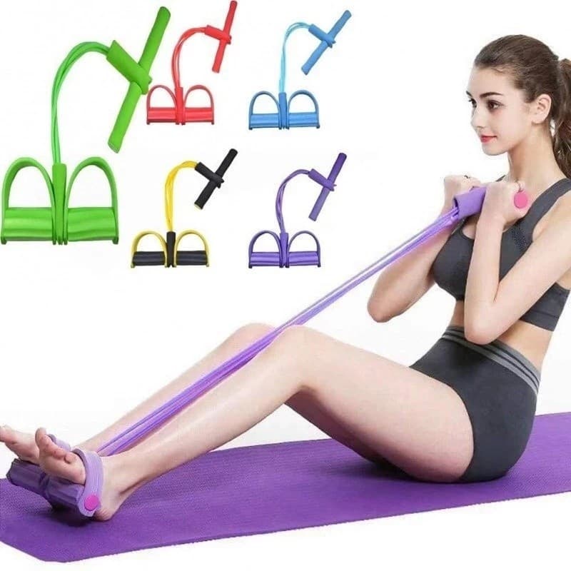 Elástico Extensor de Exercícios Pull Reducer Multi Função Academia Em Casa Uso Profissional