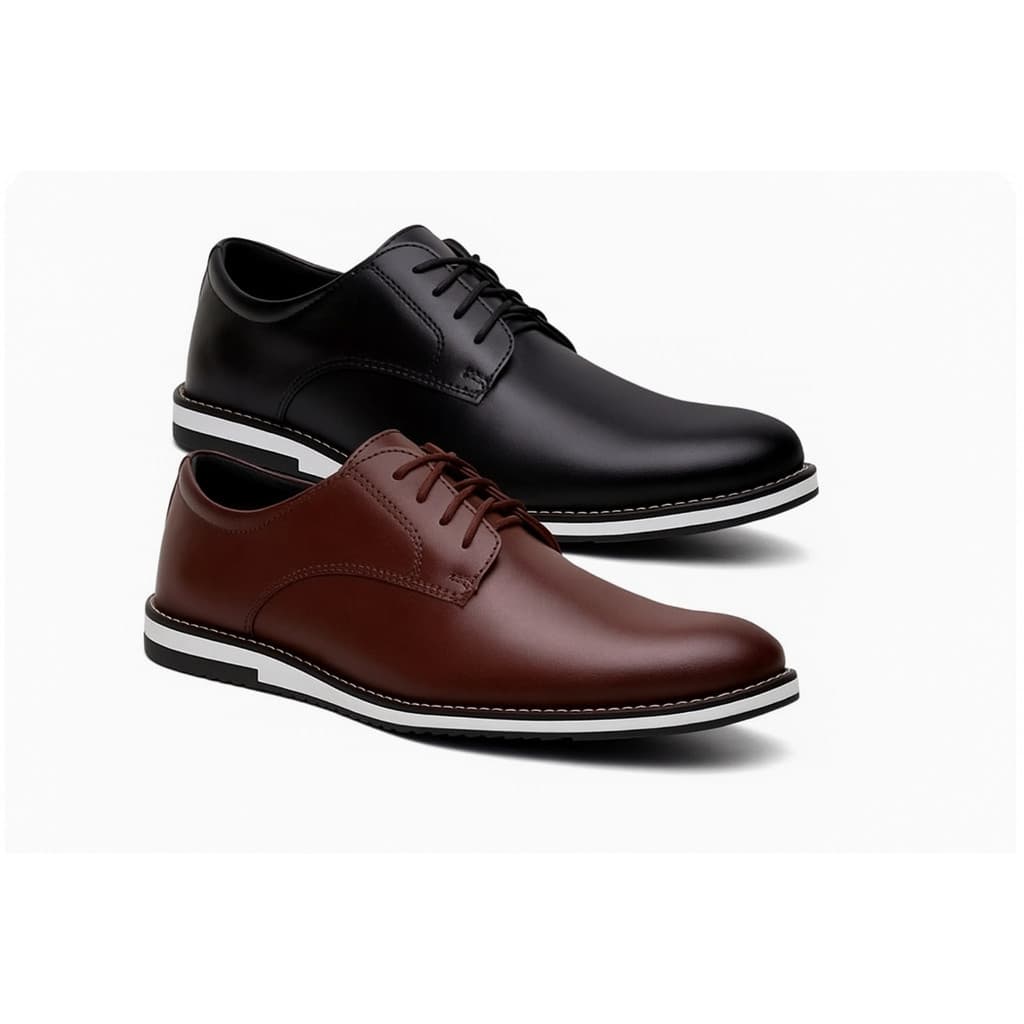 Sapato Social Masculino Oxford Social Casual Elegante Premium Estilo Confortável Solado Macio