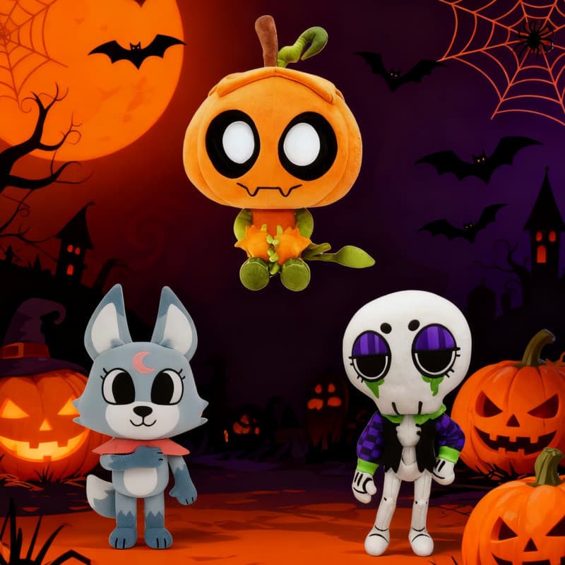 Novidades: Brinquedo de pelúcia Gourdy, brinquedo de pelúcia do jogo Dandys World Bing Bong Peaks, brinquedo de pelúc