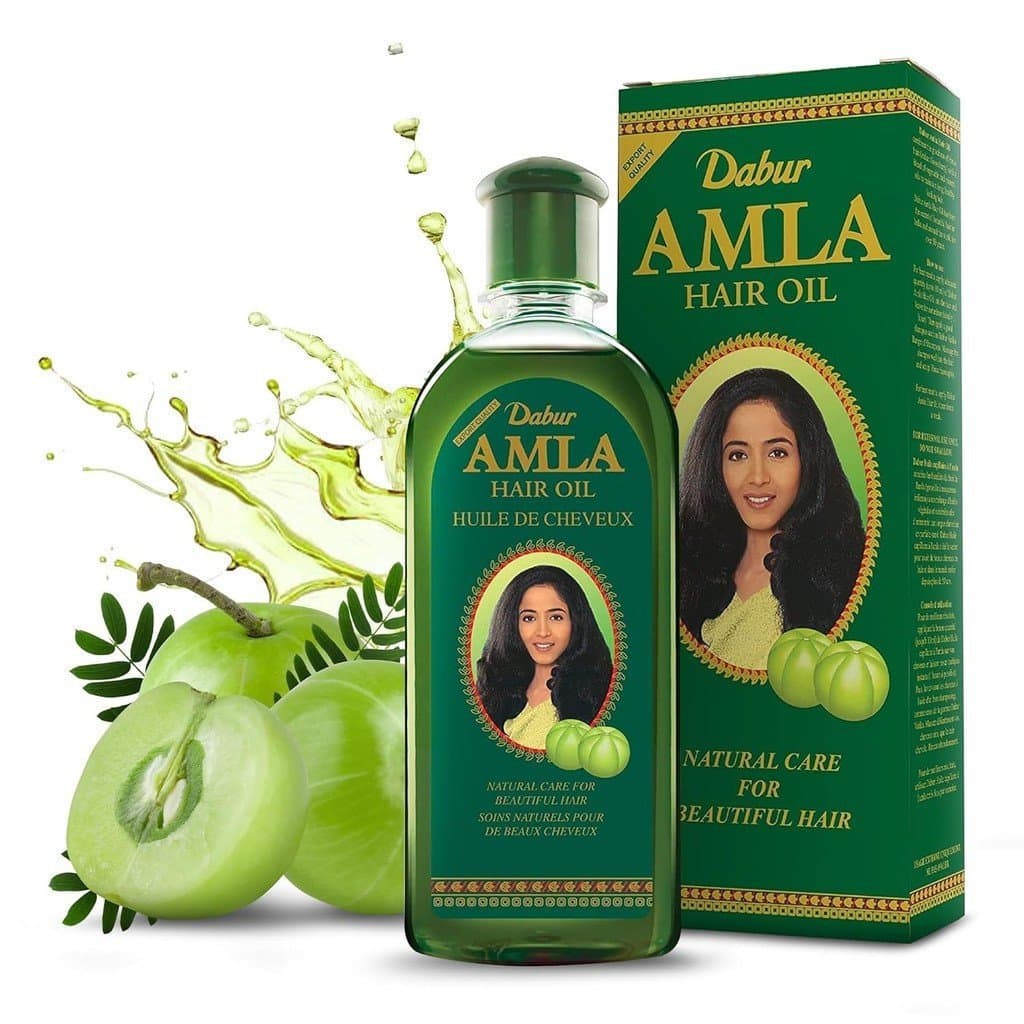 Óleo Capilar Dabur Amla - Óleo Indiano Nutritivo para Homens e Mulheres, para Cabelos e Couro Cabeludo Saudáveis e Hidra