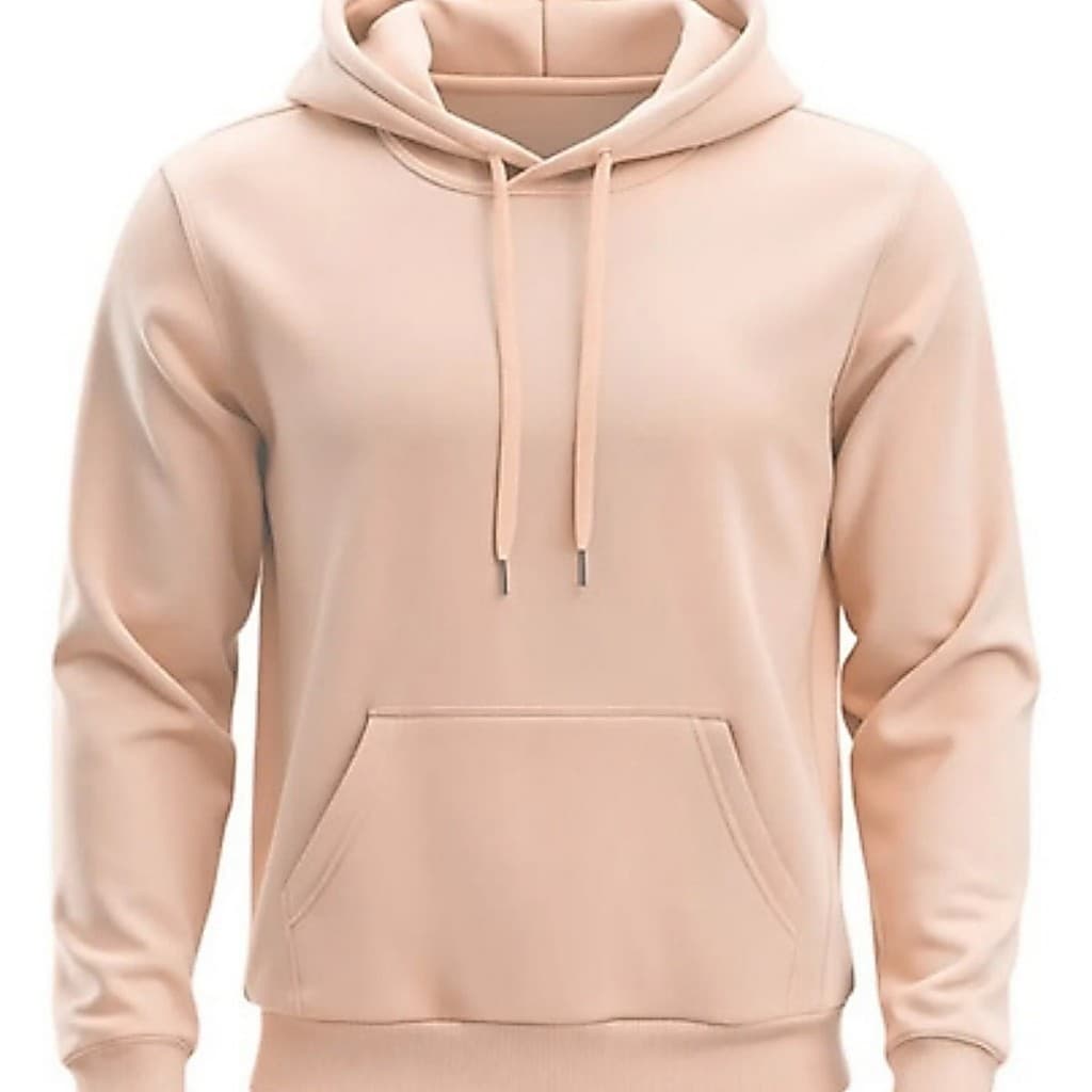 Moletom Canguru Flanelado Unissex 100% Algodão Blusa de Frio Casaco Masculino Feminino