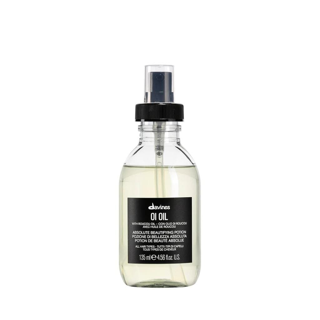 Óleo Davines OI, Poção Multifuncional para Todos os Tipos de Cabelo - Sérum Antifrizz e Realçador de Brilho Leve com Óle