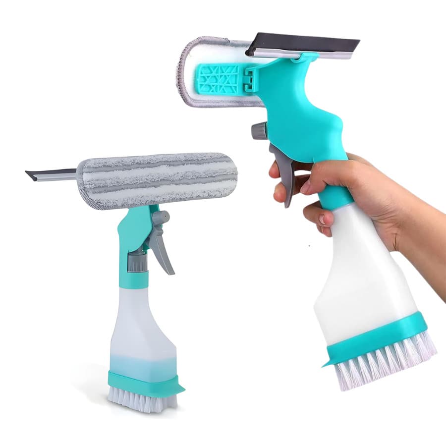 Rodo Spray Mop 4 Em 1 Limpa Vidro Multiuso 250ml Janela