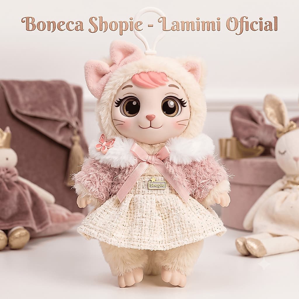 Boneca Chaveiro Shopie Lamimi Oficial