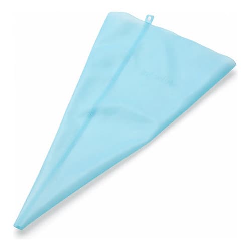 Saco De Confeitar Profissional Silicone Reutilizável Grande Azul