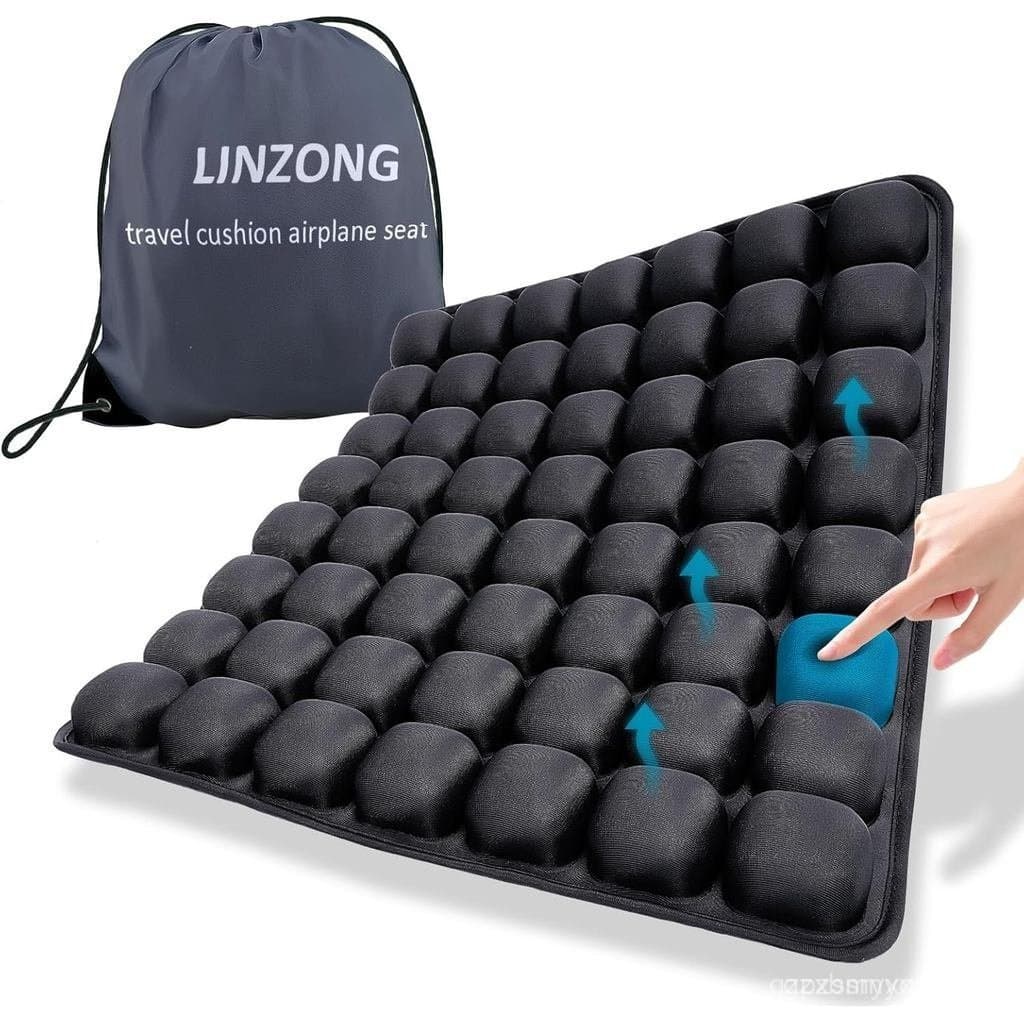 Almofada de Viagem para Avião Sondur - Almofada para Voos de Longa Distância, Almofada Inflável Portátil