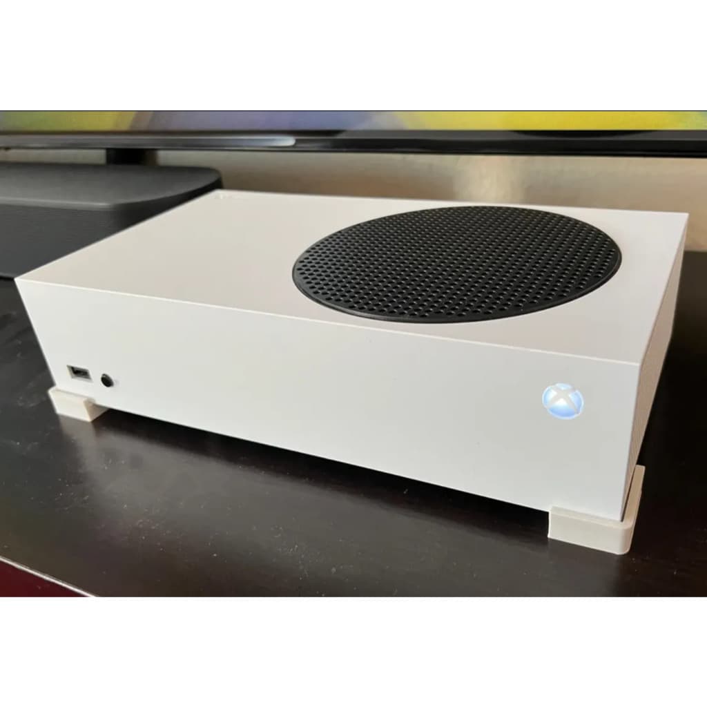 kit 4 Suporte Pezinho Console para Xbox One S - X e Série S - Apoio Horizontal