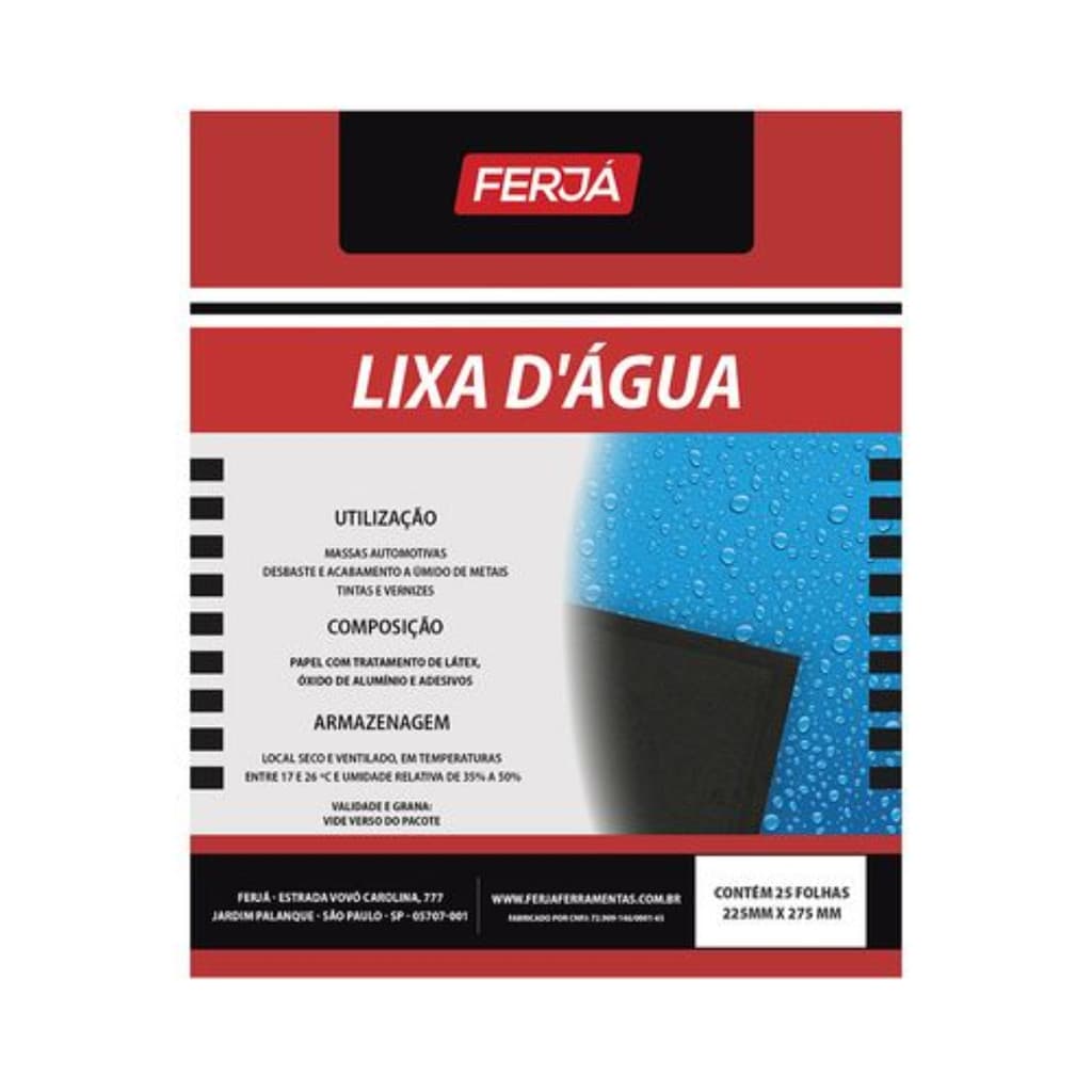 LIXA D AGUA 600