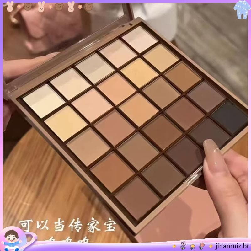 Cos paleta de sombras cosméticos maquiagem dedicada menina cosplay paleta de sombras multicoloridas grande capacidade 25