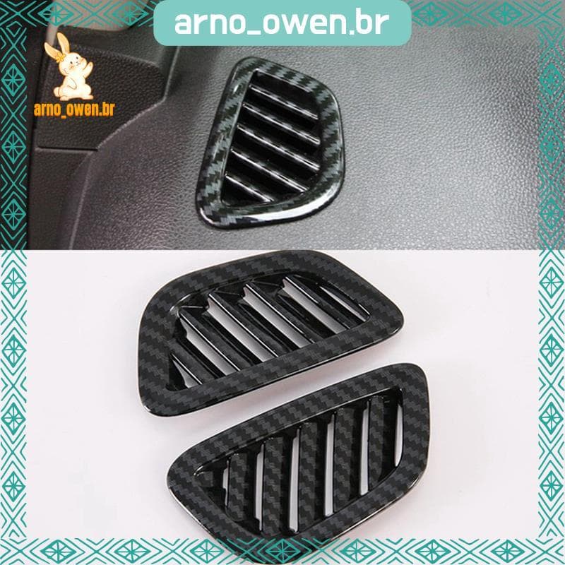[arno_owen.br] 2 Peças Para Onix 2020 2021 2022 Painel Do Carro Frontal Saída De Ventilação De Ar Acessórios De Acabamen