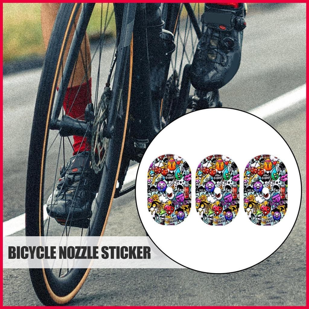 Adesivos Para Bombas De Ar De Bicicleta , Autoadesivos Resistentes À Água , Decalques De Estrada Mountain Bike wonabr