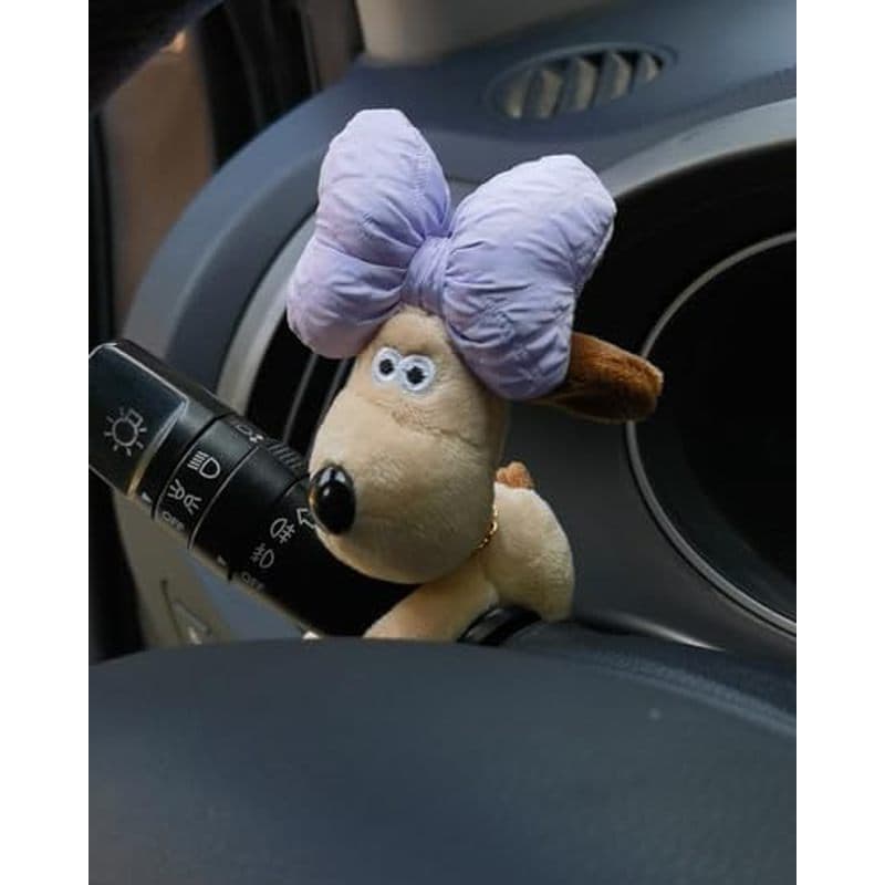 Cão De Decoração De Carro , Boneca Decorativa Com Alça De Mudança De Limpador , De Pelúcia De Personalidade Presente Cri