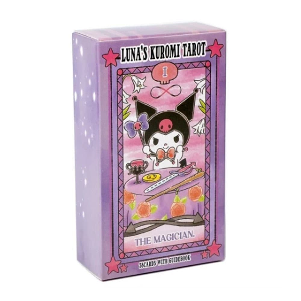 Conjunto de Cartas de Tarô Kuromi, 78 cartas, cartas de moda em estilo cartoon fofo, adequadas para jogos em grupo em 3S