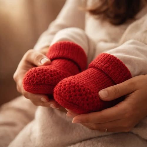 Sapatinho Bebê Maternidade Sapatinho Crochê Recém Nascido