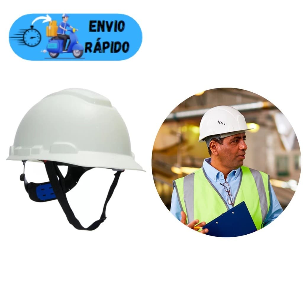 CAPACETE DE SEGURANÇA 3M BRANCO PARA TRABALHOS RISCO DE QUEDA CONSTRUTORES OBRA EPI