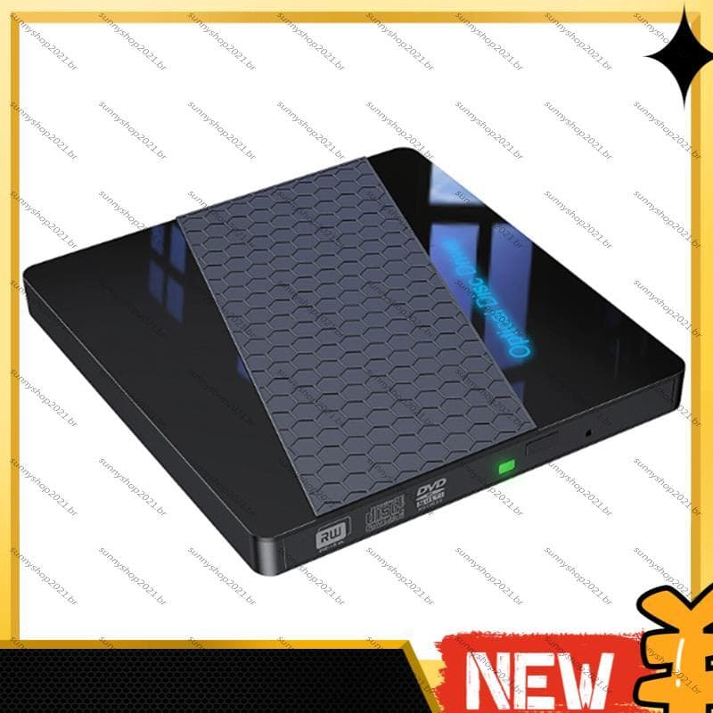 [Best S] Portátil DVD/CD Unidade Externa Notebook Computador Óptica Queimador Externo /