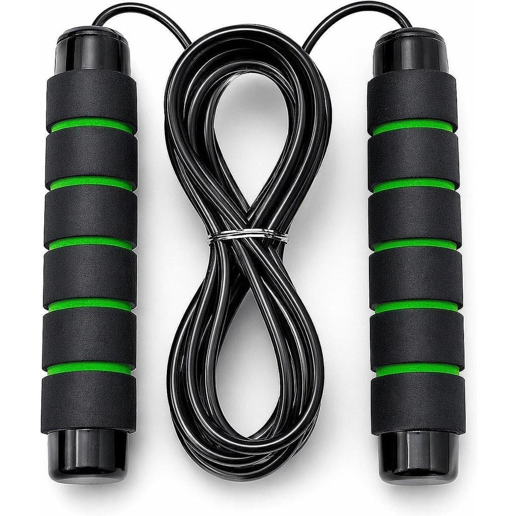 Corda de Pular Pula Corda Ajustável Profissional 3m com Rolamento Cabo de Aço para Crossfit Treino