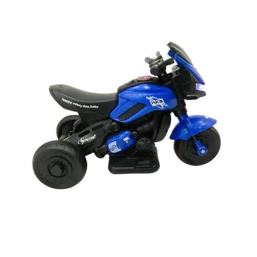 Moto Eletrica Infantil Cruiser Azul Veiculo Eletronico Brinquedo Diversao Seguro