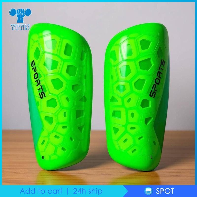 [Yitis] Caneleira De Futebol Respirável Mini Caneleiras Equipamento De Proteção Infantil Para Treinamento De Kickboxing