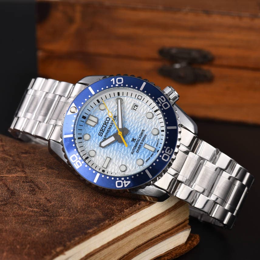 Novo 4 Cores SEIKO Automático 3 Dias De Luxo Masculino Negócios Relógio Mecânico