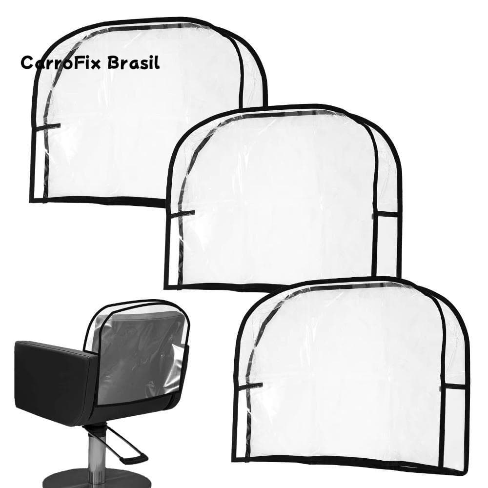 Capas Traseiras Para Cadeiras WWAX , Capa Macia Cadeira De Salão De Beleza , Redondas Impermeáveis De Barbeiro Em PVC