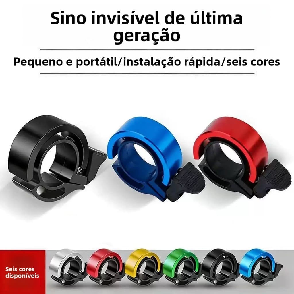 Liga de alumínio sino da bicicleta Universal Mountain Bike estrada dobrável crianças ciclismo acessórios sino da bicicle