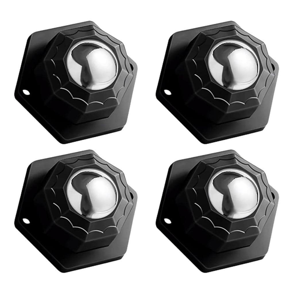 Rodas Universais De Transferência De Bolas-Rolos Giratórios Resistentes De 2/4 Unidades Com Suporte Adesivo