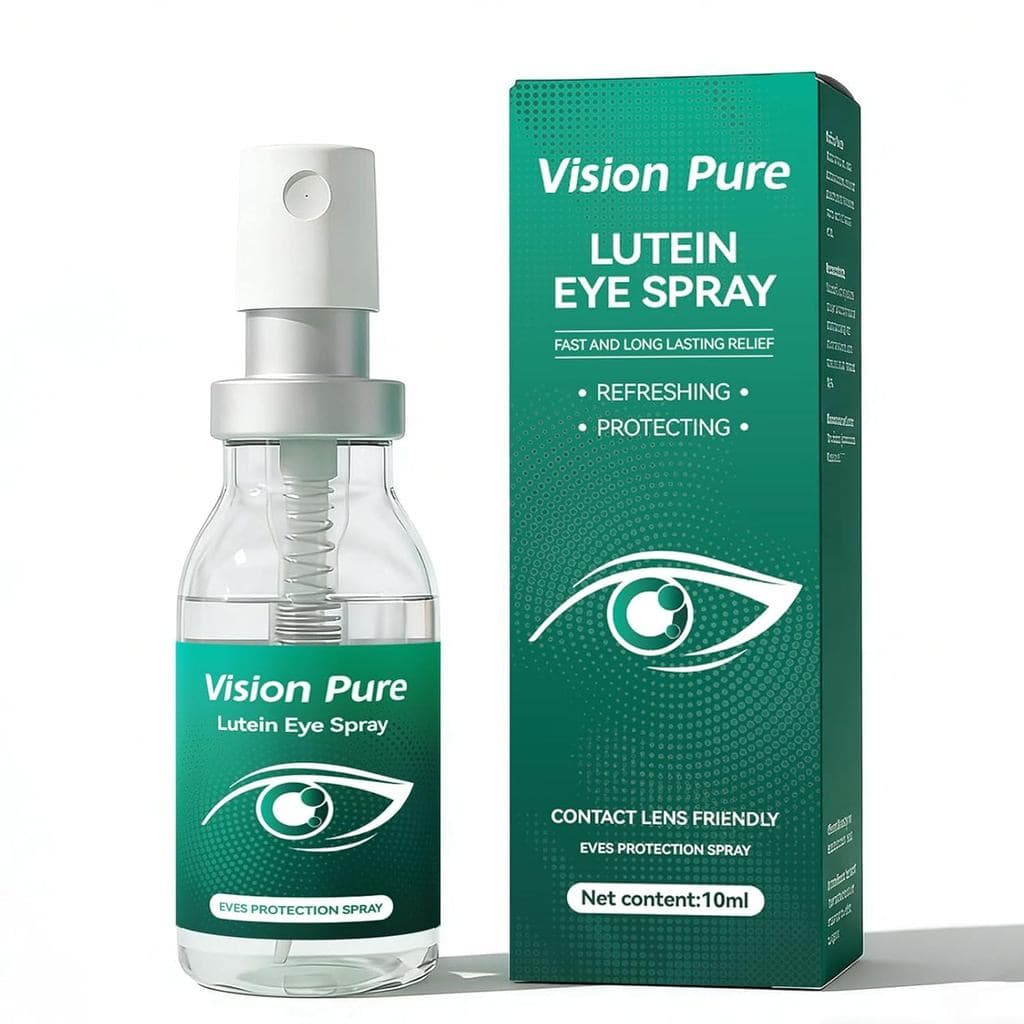 Spray Ocular de Luteína - Luteína e Vitamina E, alivia a fadiga ocular, hidrata e umedece, 10ml (0,34 onças) OJZB