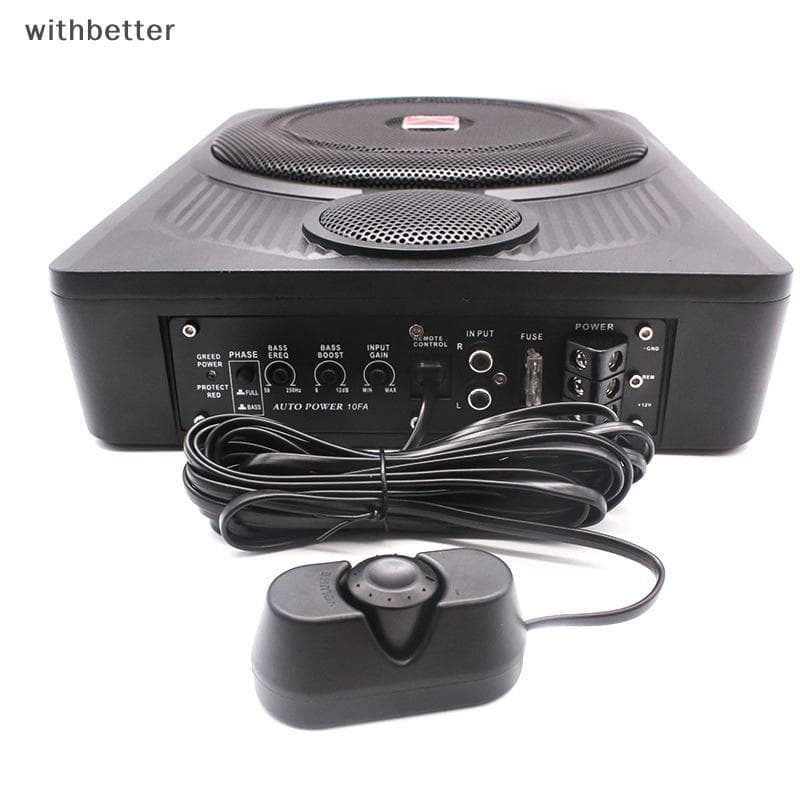 Amplificador De Carro Subwoofer Controle Remoto De Volume Para Sistema De Alto-Falante