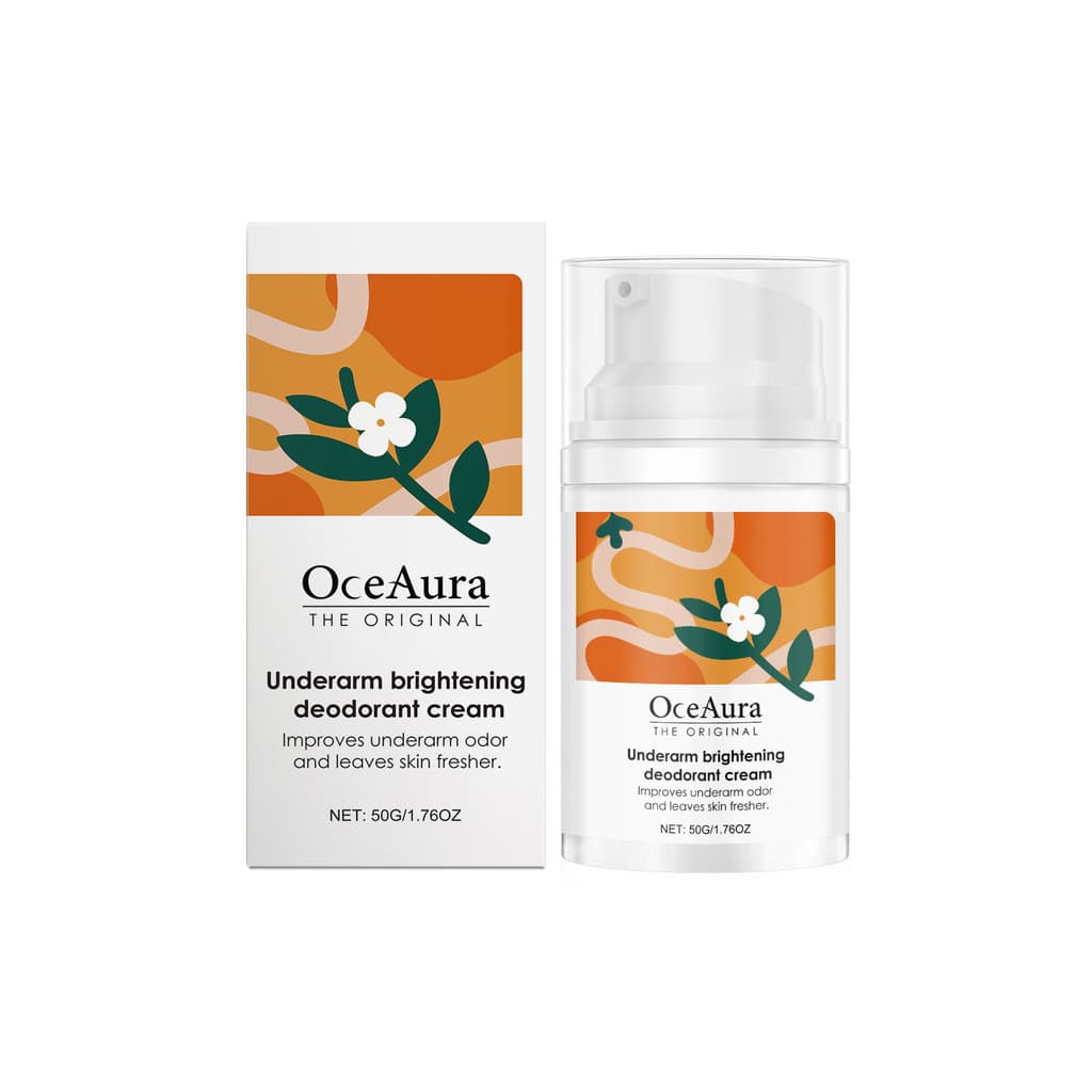 [Estoque pronto] OCEAURA Body Radiant Hidratante Refrescante Não Pegajoso Cuidado Suave Creme para Pele Suave WJGQ0807