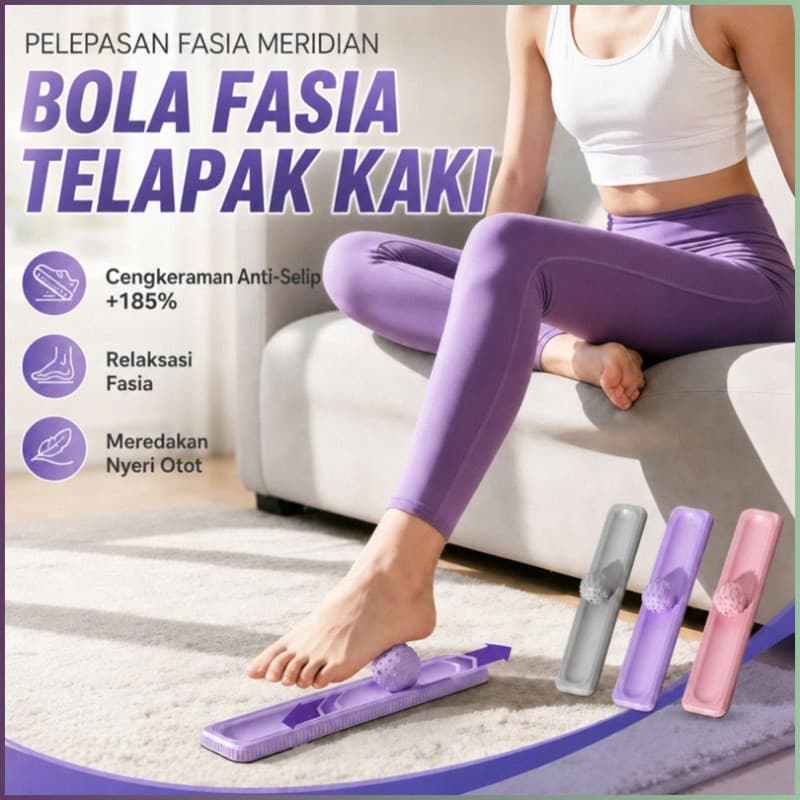 Bola de Massagem Meridian para os Pés / Bola para Terapia de Massagem nos Pés / Alívio Profundo dos Tecidos / Rolo para