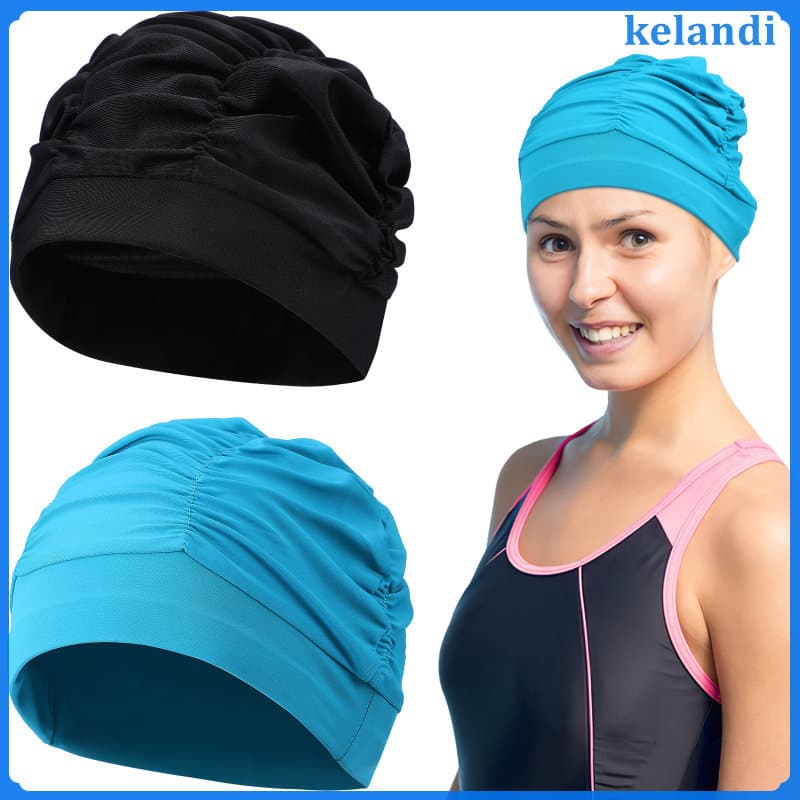 🧢 2pcs de acessórios de natação preta, duráveis e de